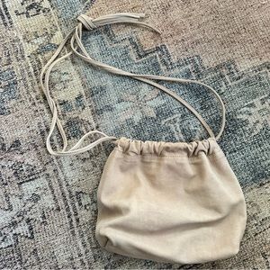 ABLE Taupe Cinched Purse